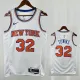 KNICKS TOWNS #32 White Top Quality Hot Pressing NBA Jersey