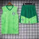 24/25  Palmeiras White Green Tank top and shorts suit（白绿）