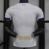 25/26 BAR White  Player Version Soccer Jersey(大胸花）
