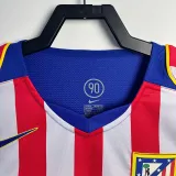 2004/2005 ATM Home  Long Sleeve Retro Soccer Jersey