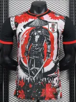 24/25 Japan Red and Black Blade Warriors Player Version Soccer Jersey