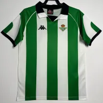 1998/1999  Real Betis Home Retro Soccer Jersey