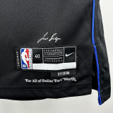 23/24 Dallas Mavericks CHRISTIE #00 Black City Edition Top Quality Hot Pressing NBA Jersey