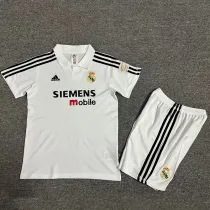 2002/2003 RMA Home Kids Retro Soccer Jersey