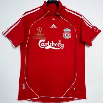 2006/2008 LIV Home(UCL)  Retro Soccer Jersey欧冠版、胸前字