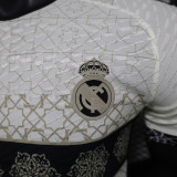 24/25 RMA Beige Pattern Special Edition Player Version Soccer Jersey