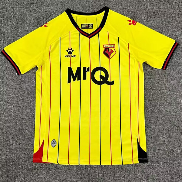 24/25 Watford Home Fans Soccer Jersey