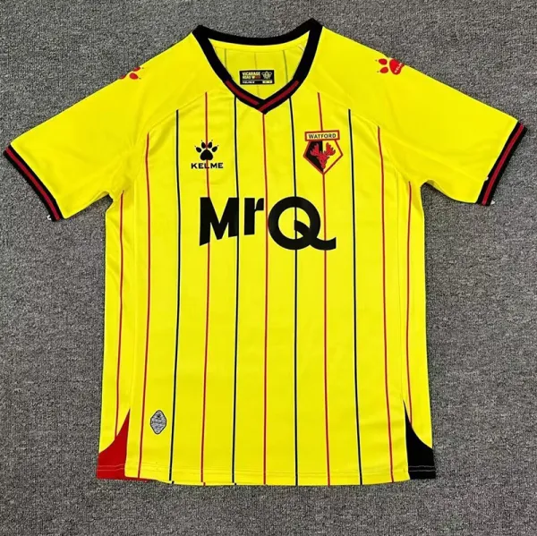 24/25 Watford Home Fans Soccer Jersey