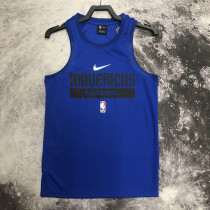 22/23 Dallas Mavericks Blue NBA Training Vest