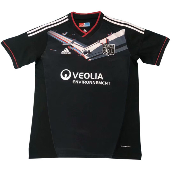 2012/2013 Lyon Away Black Retro Soccer Jersey