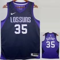 2017/18 SUNS DURANT #35 Royal Blue City Edition Top Quality Hot Pressing NBA Jersey