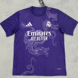 24/25 RMA  Purple White Dragon Special Edition  Fans Soccer Jersey