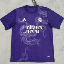 24/25 RMA  Purple White Dragon Special Edition  Fans Soccer Jersey