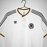 1986 Germany Home Retro Soccer Jersey