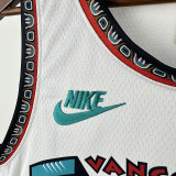 24/25 Grizzlies KAWAMURA #17 White Retro Top Quality Hot Pressing NBA Jersey