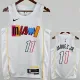 22/23 HEAT JAQUEZ JR. #11 White City Edition Top Quality Hot Pressing NBA Jersey