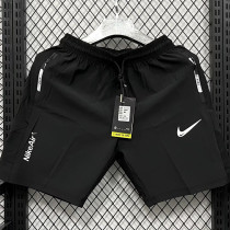 2025 DF2069 NK  Black Casual shorts (黑、裤侧带NikeAir英文小字）