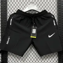 2025 DF2069 NK  Black Casual shorts (黑、裤侧带NikeAir英文小字）