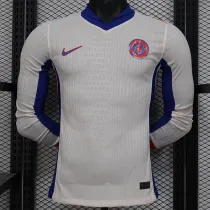 24 /25 CHE Away  Long Sleeve  Player Version Soccer Jersey