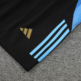 24/25  Argentina Black Shorts Pants (蓝边）