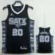 22/23 SA Spurs GINOBILI #20 Black Top Quality Hot Pressing NBA Jersey (Trapeze Edition)