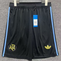 2025  Argentina 50th Anniversary Edition Black Shorts Pants