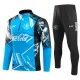 24/25 Napoli Sky Blue Half Pull Tracksuit  (半拉链)