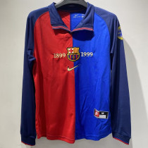 1999 BAR Home 100th Anniversary Version Long Sleeve Retro Soccer Jersey (长袖)