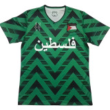 2024 Palestine Green Retro Edition  Soccer Jersey(背带图）