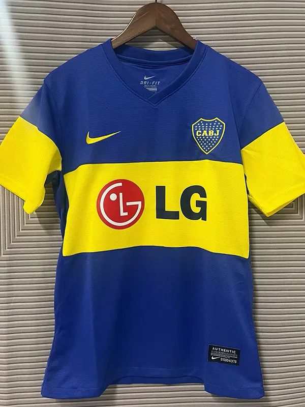 2011/2012 Boca Juniors Home Retro Soccer Jersey