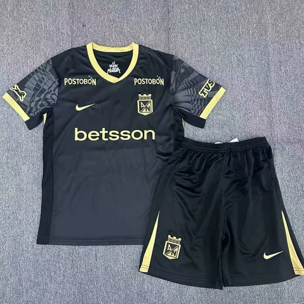 25/26 Atletico Nacional  Away Kids Soccer Jersey