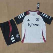 24/25 Man Utd White Kids Training suit