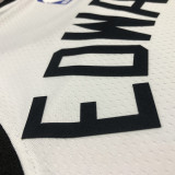22/23 TIMBERWOLVES EDWARDS #1 White City Edition Top Quality Hot Pressing NBA Jersey