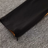 24/25 PSG Black  Half Pull Tracksuit  (半拉链)