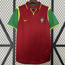 1999 Portugal Home Retro Soccer Jersey