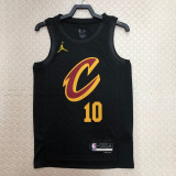 22/23 Cleveland Cavaliers CARLAND #10 Black Top Quality Hot Pressing NBA Jersey (Trapeze Edition)