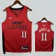 24/25 HEAT JAQUEZ JR. # 11 Red Top Quality Hot Pressing Retro NBA Jersey