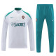24/25 Portugal  White Half Pull Tracksuit (半拉链)