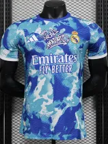 24/25 RMA Blue Ocean Edition Player Version Soccer Jersey