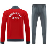 25/26  Man Utd Red Jacket Tracksuit