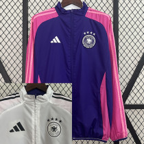 24/25 Germany White & Purple Double Sided Windbreaker (双面风衣)