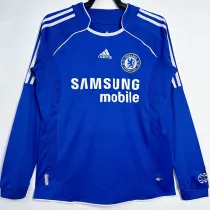 2006/2007 CHE Home  Long Sleeve Retro Soccer Jersey