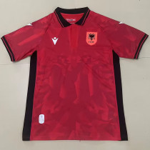 2024 Albania Home  Fans Soccer Jersey