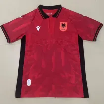 2024 Albania Home  Fans Soccer Jersey