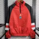 24/25 ARS Red &Black Half Pull  Windbreaker(黑袖）