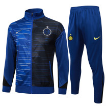 24/25 INT Light Royal Blue Inkjet Jacket Tracksuit#A833