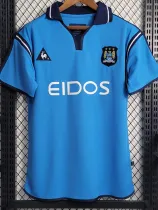 2001/2002 Man City Home Retro Soccer Jersey
