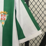 24/25 Córdoba Home Fans Soccer Jersey(西甲科尔多瓦)