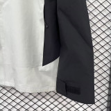 24/25 F702 Jordan Black & White Single Layer Windbreaker (连帽冲锋衣）