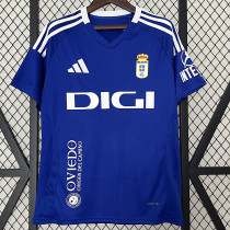 24/25 Real Oviedo Home Fans Soccer Jersey